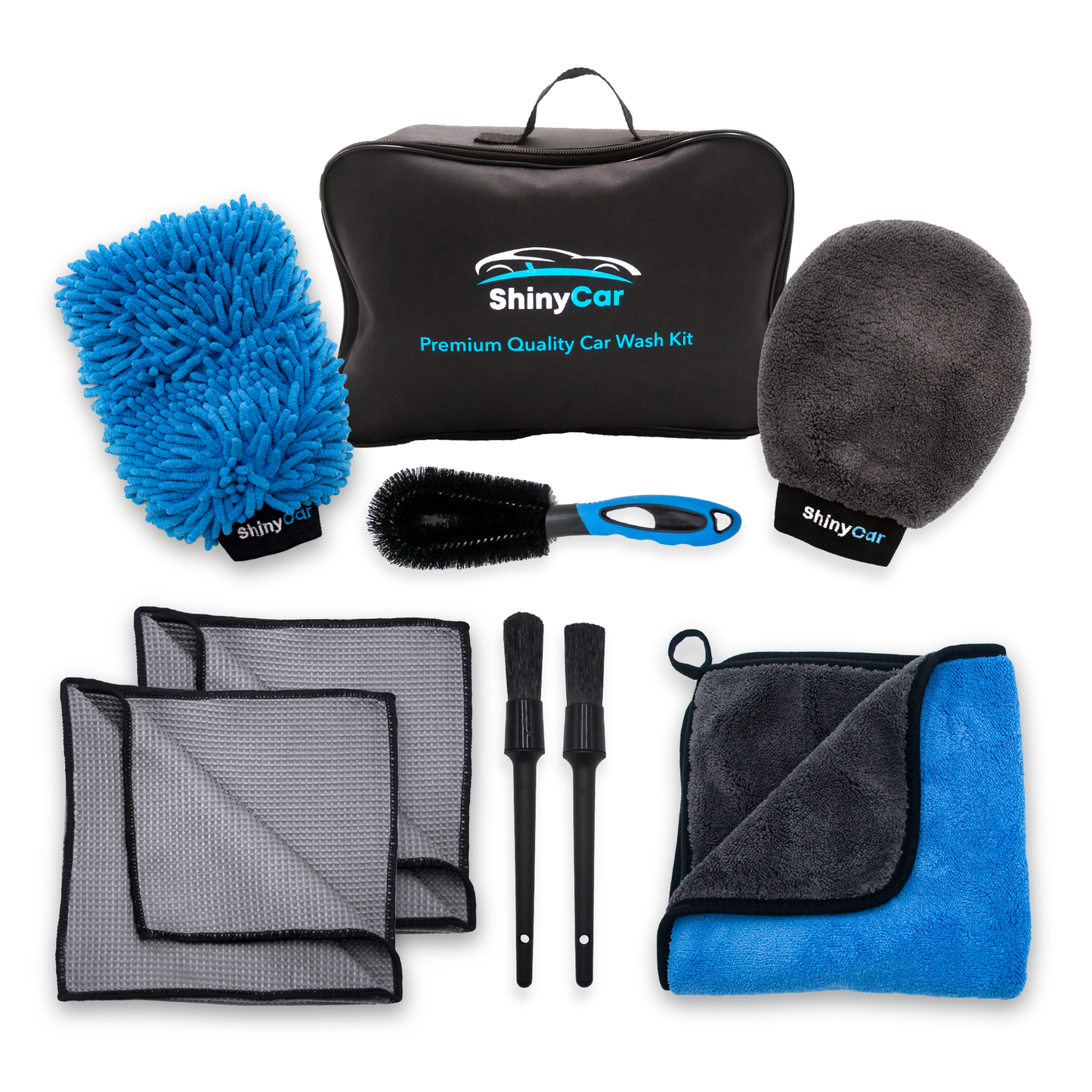 Premium 8-Piece Car Cleaning Kit